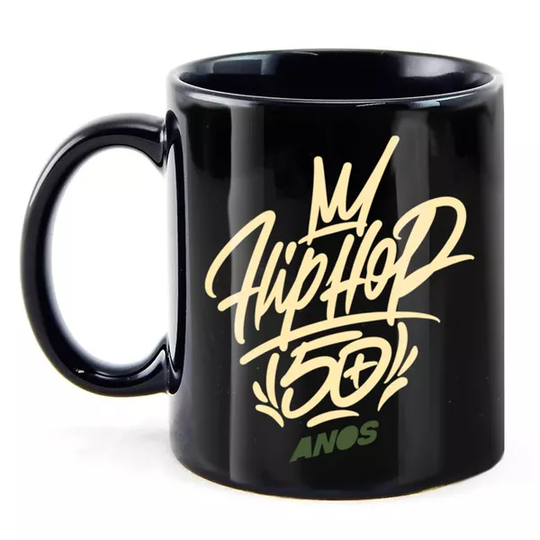 Caneca Hip Hop 50 Anos - Graffiti com Café