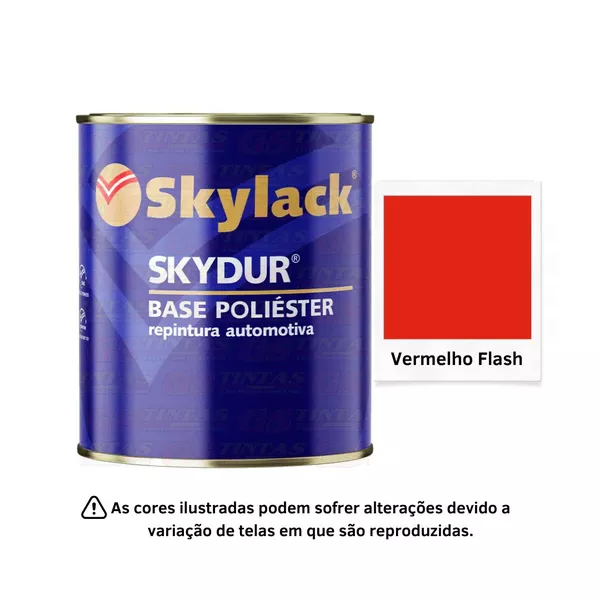 SKYLACK BP VERMELHO FLASH II LISA VW 02/16 900ML | GS TINTAS