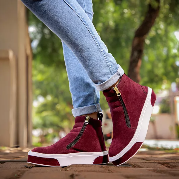 botinha feminino sneaker feminino academia