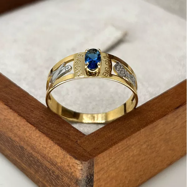Anel De Formatura Em Ouro 18k Fortis S mbolo Da Engenharia Civil 
