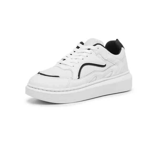 Tênis Anna Feminino Branco e Preto | Hella Shoes