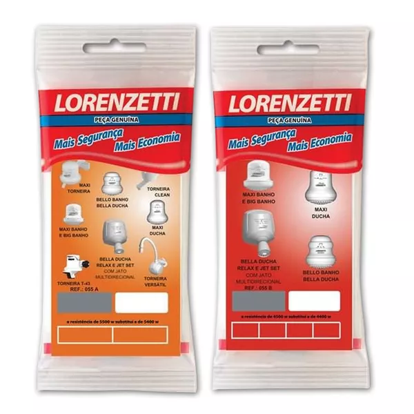 Resistência Lorenzetti Maxi Ducha 127V 5500W 055-J