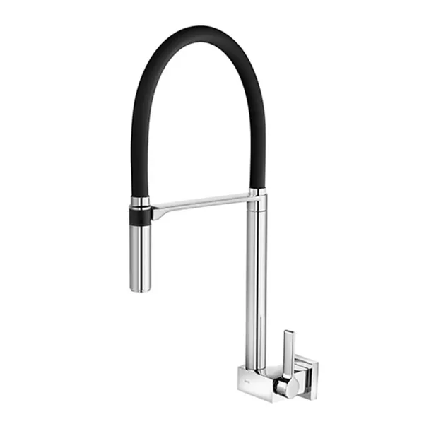 Torneira de Parede Bica Alta Cozinha Docol Doc Chrome/Black