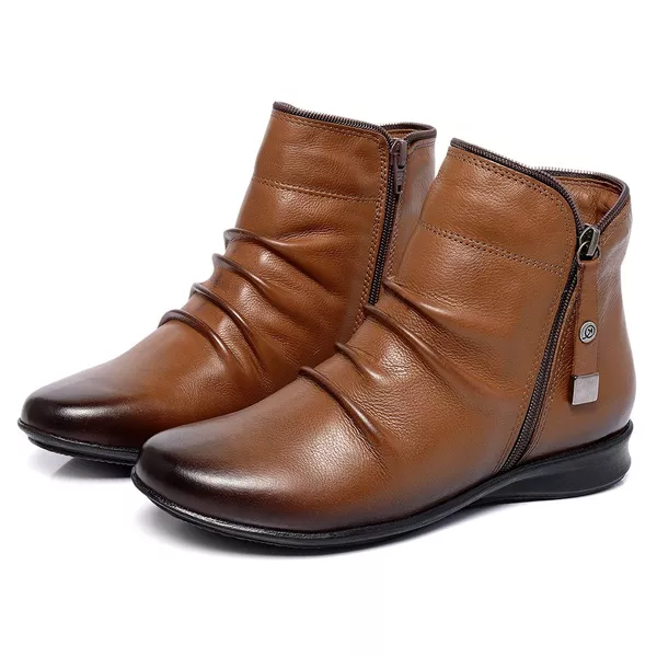 BOTA LUCY TAMANHO GRANDE COR: Caramelo 