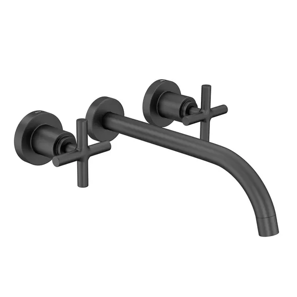 Misturador de Parede Deca para Lavatório Duna Clássica Black Matte