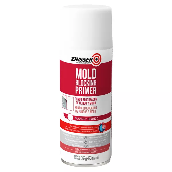 RUST OLEUM SPRAY ZI ZINSSER MOLD BLOCKING PRIMER | Impermix | Materiais ...