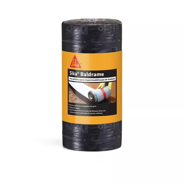 Manta Asfáltica para Impermeabilização de Baldrames Sika 30cm x 10m