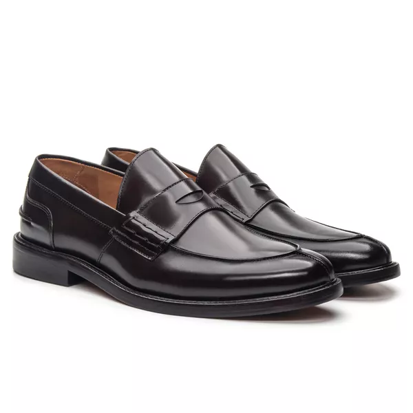 Sapato Loafer Masculino Ancona Café - JACOMETTI