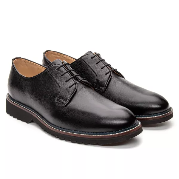 Derby Casual Preto 7154 - JACOMETTI