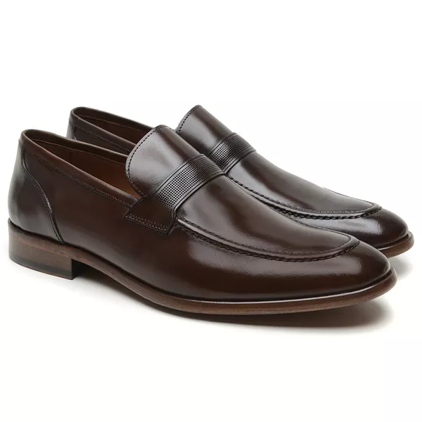 Sapato Masculino Café CTP008 - JACOMETTI