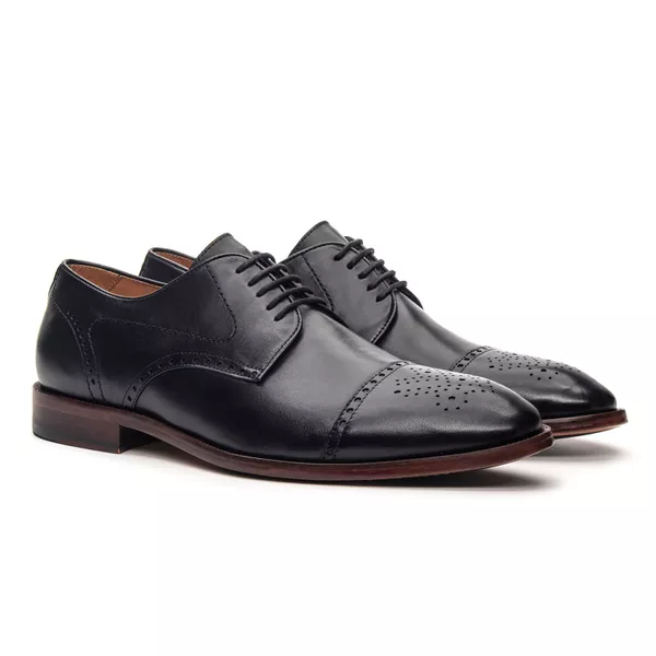 Oxford Scatamacchia Preto 301 | JACOMETTI