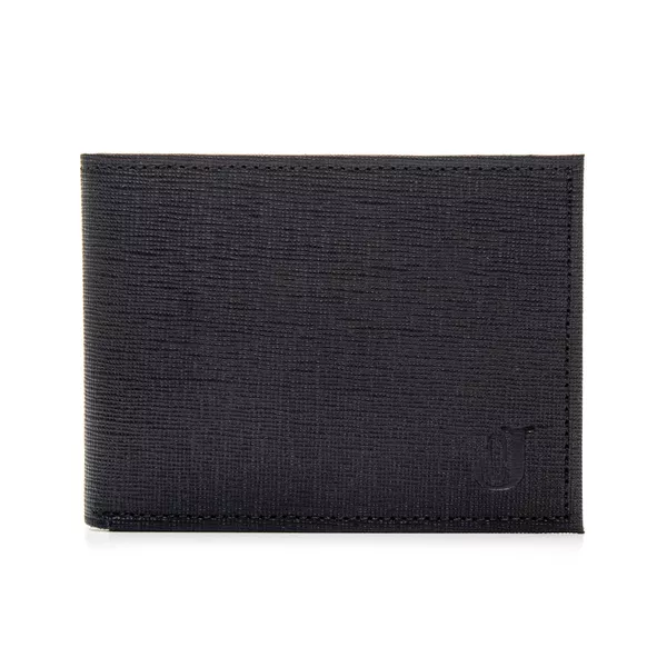 Carteira Masculina de Couro 2181 Preta - JACOMETTI