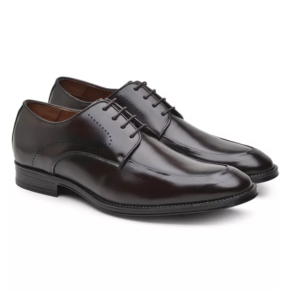 Sapato Social Masculino Derby Café NPL008 - JACOMETTI