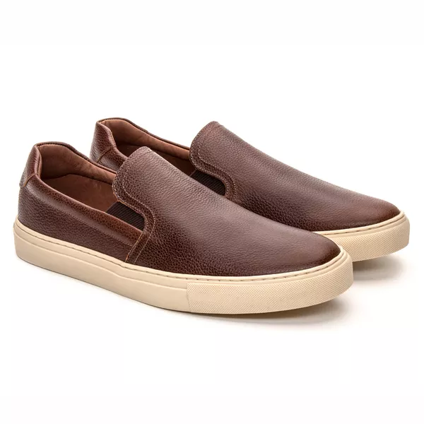 Sapatênis Slip-on Chocolate - JACOMETTI
