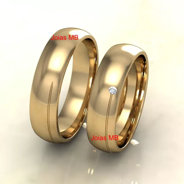Alianças de Casamento Cachoeiro de Itapemirim 5,8mm