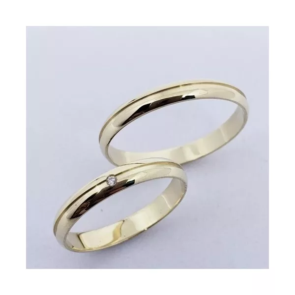 Alianças de Casamento Bocaiuva 3mm