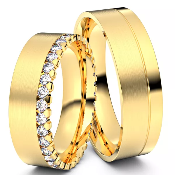 Alianças de Casamento Fukuoka 6mm
