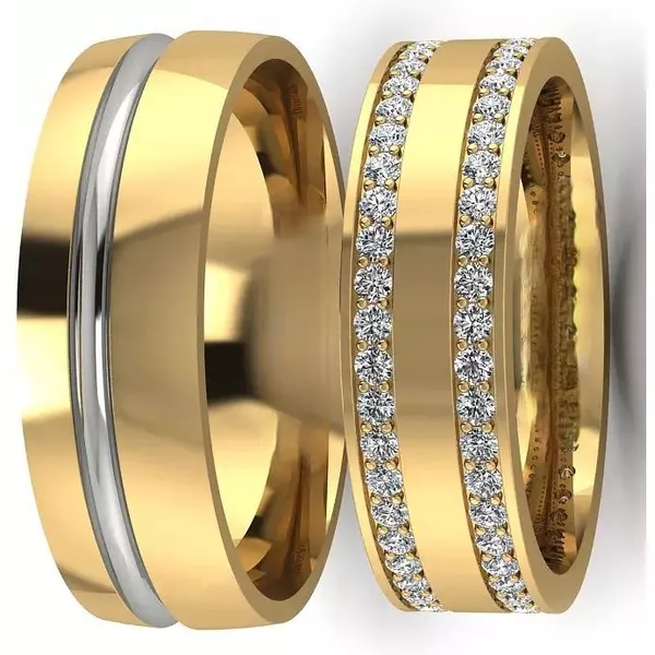 Alianças de Casamento Itabira 7,5mm