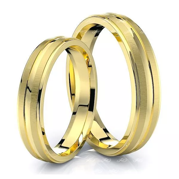 Alianças de Casamento Poços de Caldas 4,5mm