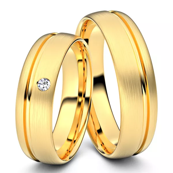 Alianças de Casamento Simões Filho 6mm