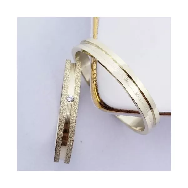 Alianças de Casamento Lages 3,5mm