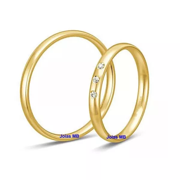 Alianças de Casamento Nova Orleans 2,5mm
