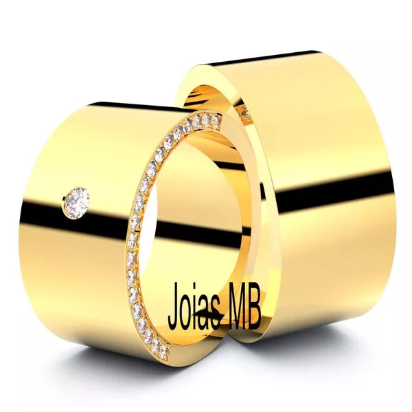 Alianças de Casamento Rolândia 7,5mm