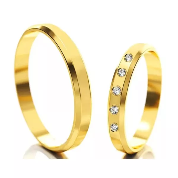 Alianças de Casamento Tallahassee 3,5mm