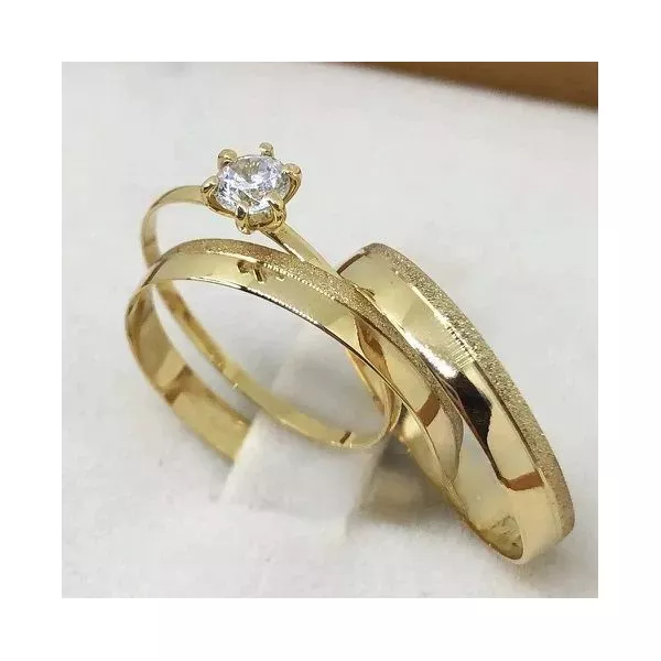 Kit Aliança De Casamento São Luís 3mm