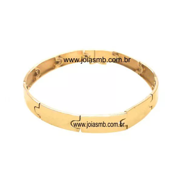 Bracelete de Ouro Salvador 21 cm