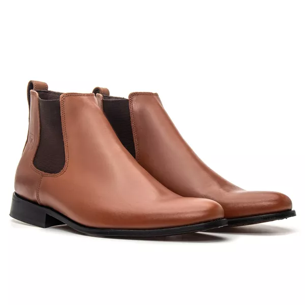 Bota Chelsea com Solado em Couro Nobre - Whisk - Don Matuto | Botinas Premium