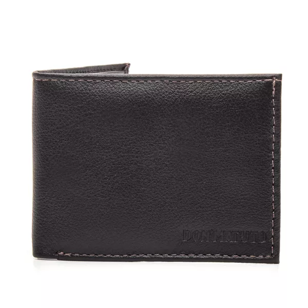 CARTEIRA CLASSIC SLIM COURO FLAY CAFÉ - Don Matuto | Botinas Premium