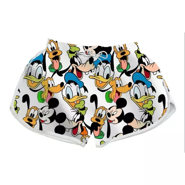 SHORT FEMININO MODA PRAIA PATO DONALD JOSTY