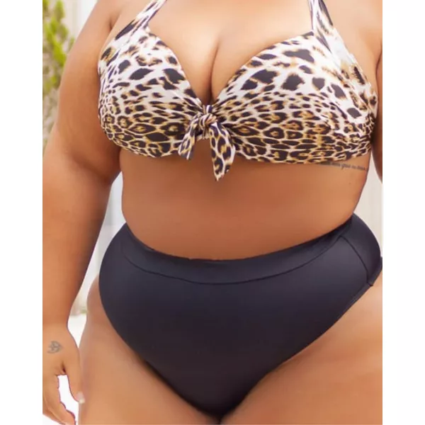 Calcinha de Biquíni Avulsa Hot Pant Preta 054.01