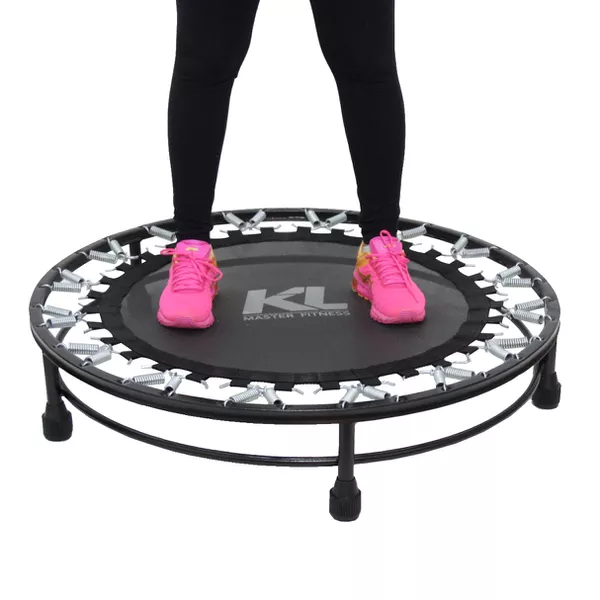 Mini Cama Elastica Trampolim Jump Profissional + DVD + Capa