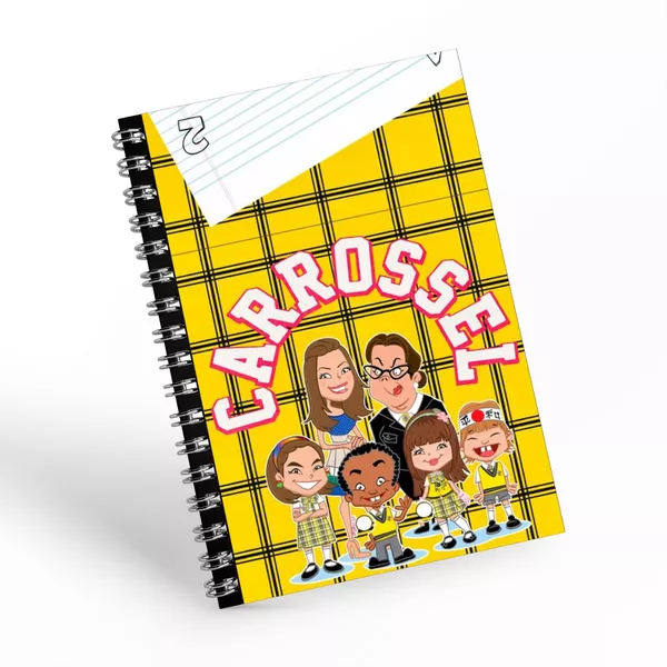 ADESIVO DE CADERNO CARROSSEL | KRadesivos