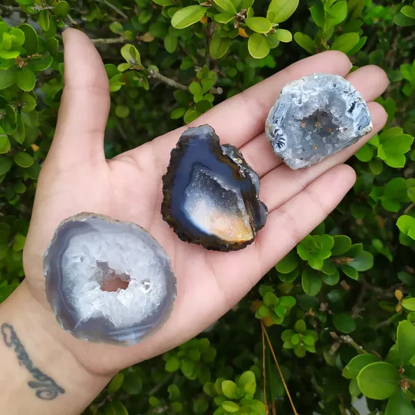 MINI GEODO DE ÁGATA NATURAL P | Ktw Cristais