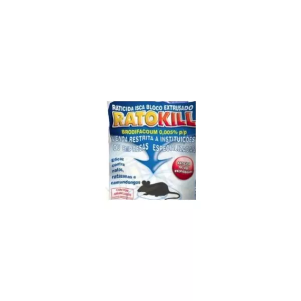 RATICIDA BLOCO RATOKILL EXTR 20G | Laboraves