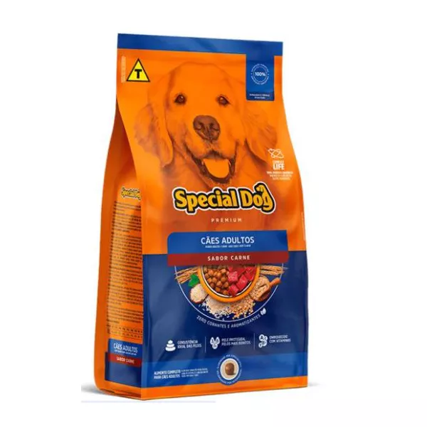 RACAO CAO SPECIAL DOG 15 KG CARNE ADULTO | Laboraves