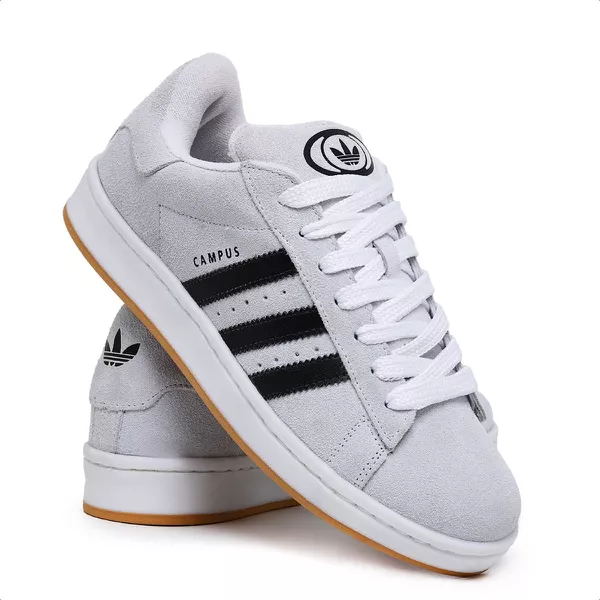adidas gazelle silver green womens Adidas Campus 00s x Couro Preto