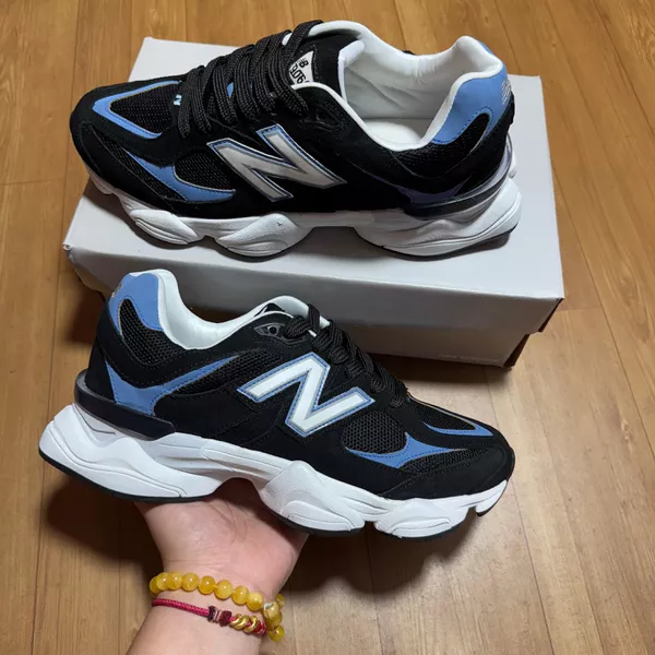 Tênis New Balance 9060 Unissex Preto Azul | LA CASA DO DROP