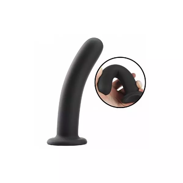 Plug Anal Reto com Ventosa - Tamanho 15.0x3.0