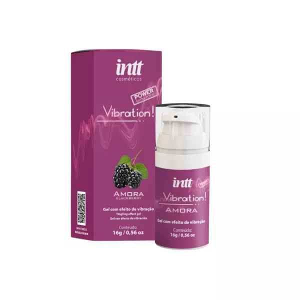 Vibration Power Amora Gel Com Efeito De Vibração, Pulsação E Aquecimento 16G
