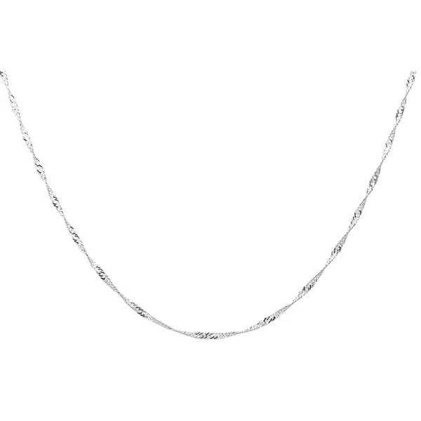 Choker Singapura 1,5mm 40cm Prata 925