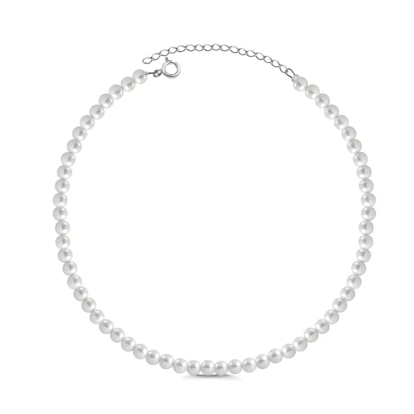 Pulseira Pérolas 4mm Prata 925