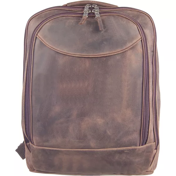 Mochila Executiva em Couro que Eleva seu Estilo Profissional Ref. Stock Fossil Café 