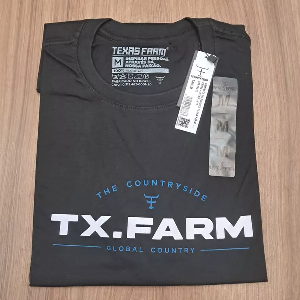 Camiseta Masculina Texas Farm Cm 268 - 7798