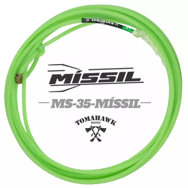 Corda Tomahawk Míssil 4 Tentos MS 35 PÉ para Laço em Dupla