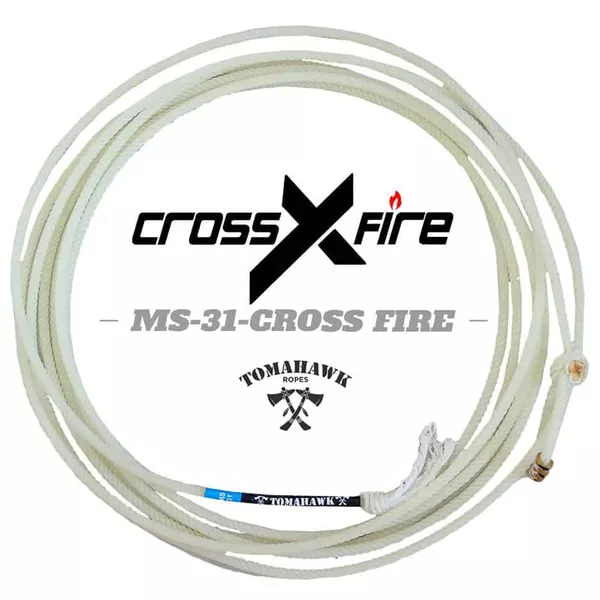 Corda Tomahawk Cross Fire 4 Tentos MS 31 Cabeça para Laço em Dupla