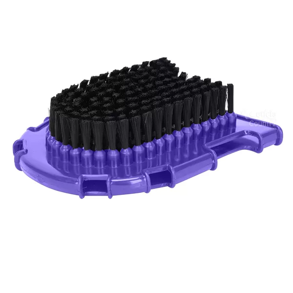 Luva e Escova para Banho Massageador Roxa 6044